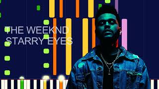 The Weeknd  Starry Eyes PRO MIDI FILE REMAKE  quotin the style ofquot [upl. by Akimihs]