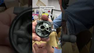 Briggs and Stratton Carburetor cleaning [upl. by Mcgannon]