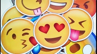 Demonstração do produto Plaquinhas Divertidas Emojis para Casamentos Aniversários e Festas [upl. by Aihpledalihp214]