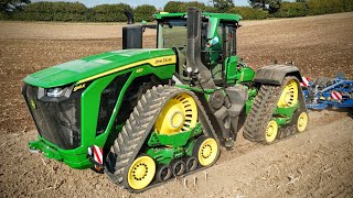 FIRST IMPRESSION John Deere 9RX 830 four track tractor [upl. by Eicyac373]