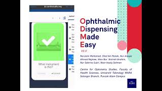 Ophthalmic Dispensing Made Easy ODME [upl. by Loesceke]