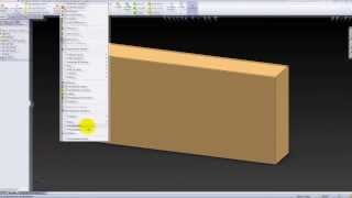 TUTO SolidWorks n°1  Construire un pavé et mettre du design [upl. by Debbie]