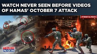 Israel War Watch Hamas Unseen Horror Videos From October 7 IDF Chopper Targeted Grenades Hurled [upl. by Sibyl965]