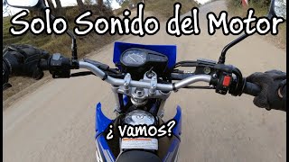 Yamaha XTZ 125  Sonido del Motor en Ruta  Rueda Conmigo  Ride I [upl. by Atimed]