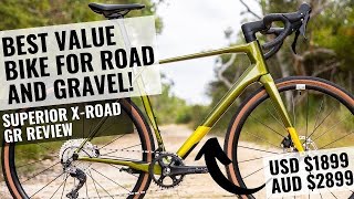 Best Value Bike for Road and Gravel Superior XRoad Gravel Review [upl. by Hnirt]