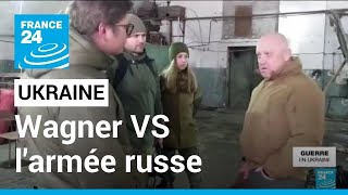 Ukraine  le patron de la société Wagner critique publiquement larmée russe • FRANCE 24 [upl. by Jeniece]