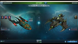 Star Trek Fleet Command  Fatu Krey Lv 60 SLB startrek stfc event scopely galaxyquest [upl. by Aisirtap119]