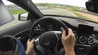 Mercedes GLA 45 AMG  Onboard [upl. by Atirec174]