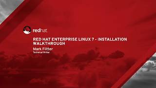 Red Hat Enterprise Linux 7  Installation Walkthrough [upl. by Ambrogio824]