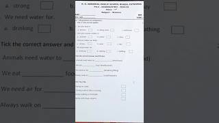 1st class exam paper short video question [upl. by Novahs301]