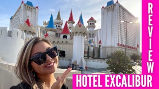 HOTEL EXCALIBUR REVIEW EN ESPAÑOL LAS VEGAS [upl. by Atirehgram]