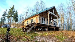 Off Grid Cabin Skirting Begins It May Ruin The Cabin [upl. by Odareg349]