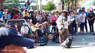 rapapampam reggaesetgo live music at its best entertainment busking baguiocity [upl. by Edelman]