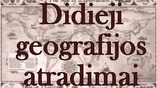 22 Didieji geografiniai atradimai [upl. by Aremaj]