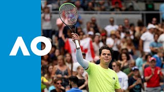 Christian Garin vs Milos Raonic  Match Highlights 2R  Australian Open 2020 [upl. by Pavia]