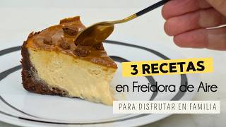 🤩 3 Recetas en Freidora de Aire para Disfrutar en Familia 👨‍👩‍👧‍👦 ¡Fáciles y Deliciosas [upl. by Haman482]