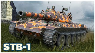 STB1 • Three Battles WoT Blitz [upl. by Innus]