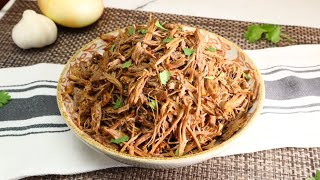 INSTANT POT BEEF ROAST FOR MEAL PREP│SUPER EASY PULLED BEEF [upl. by Shayla892]