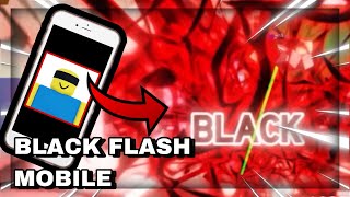 GOJOS “Black Flash” MOBILE Guide  Jujutsu Shenanigans [upl. by Yretsym57]