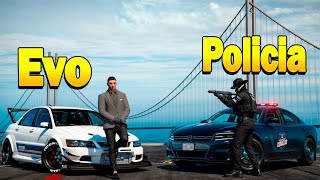 Alteramos Un Lancer Evo De 2500 HP Para Huir De La Policia [upl. by Kilbride]