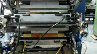 IMPRESORA FLEXO IMPREFLEX 6 COL X 1000 MM CON RACLAS [upl. by Nappy774]