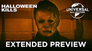 The Final Destruction of Michael Myers End Scene  Halloween Ends 2022  Screen Bites [upl. by Saloma]