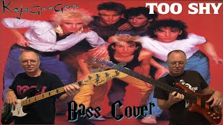 KajaGooGoo  Nick Beggs  quotToo Shyquot  bass cover BEST AND MOST ACCURATE ON YOUTUBE Viewer Request [upl. by Sillert]