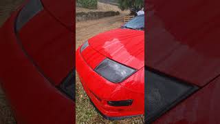 Lindo nissan 300zx em vermelho tá uma coisa fantástica [upl. by Anihta]