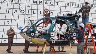 Second helicopter crash test [upl. by Limemann]