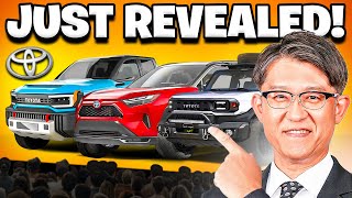 Toyota Ceo UNVEILED 5 NEW 2025 Models For Prices Youd Never Expect [upl. by Dor]