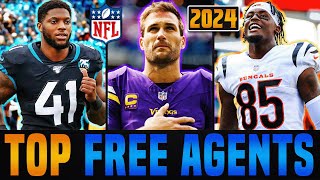 2024 NFL Free Agency  Top NFL Free Agents of 2024 [upl. by Lettig]