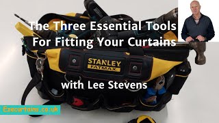 Essential tools for fitting curtains from Ezecurtains co uk [upl. by Obeded]