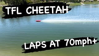 TFL Cheetah  70 mph laps  TP4070  Castle Hydra X8S  Octura m445  Dialed in [upl. by Ross]