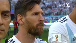 Argentina National Anthem vs Nigeria FIFA World Cup 2018 [upl. by Pardew859]