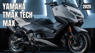 2025 New Motorcycle Yamaha Tmax Tech Max Officially Launch [upl. by Stout]