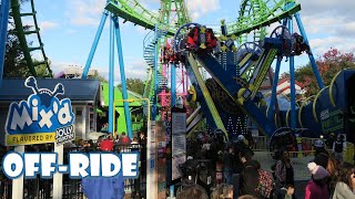 Mixd OffRide Footage Hersheypark Zamperla NebulaZ  NonCopyright [upl. by Ahtilat]