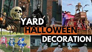 200 Everlasting Halloween Yard Decoration Ideas  Decorating Outside for Halloween [upl. by Snell]