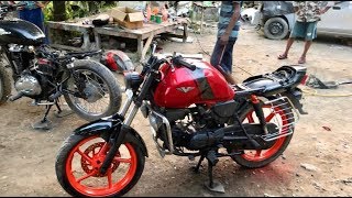 splendor सिर्फ 8000 में मॉडिफाई करे  Splendor Modified  Fuel Tank Changed [upl. by Ancelin]