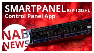 Riedel SmartPanel Control Panel App NAB 2023 [upl. by Korney865]