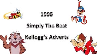 1995 Kelloggs Simply The Best TV Sponsorship Cereal Advert Compilation [upl. by Ahcirt]