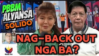 Ping Lacson Imee Marcos  Nagback out nga ba sa Senatorial Slate ni PBBM Panoorin [upl. by Orimar]