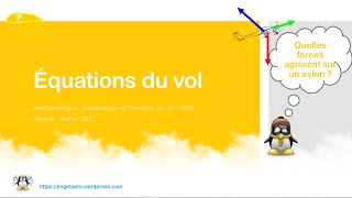 🛫Équations du vol BIA Principes du vol🎈24 [upl. by Euqnom]