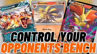 Control your opponents bench with this Charizard ex deck Pokemon Trading Card Game Live [upl. by Roswald605]