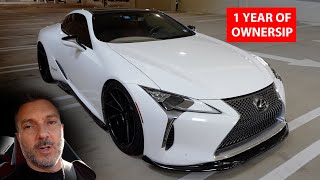 Ive Daily Driven my Lexus LC500 for 1 Year Now Here is my experience [upl. by Wicks]