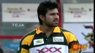 ManaTeluguMoviesnet  Tollywood T20  Chiru Cheetahs vs Nag Kings  9  Nag Batting [upl. by Eedolem]