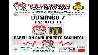 FERTIBERIA PUERTO SAGUNTO JUVENIL A  BM BIDASOA IRUN [upl. by Allcot513]