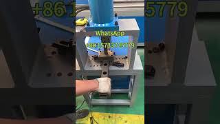 Hydraulic punching machine square tube punching machine made in China punching die [upl. by Yenohtna]