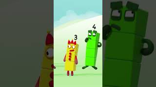 MATEMÁTICAS COLORIDAS  Parte 1  Aprende a Contar con Número Cinco  Numberblocks Español shorts [upl. by Luigino]