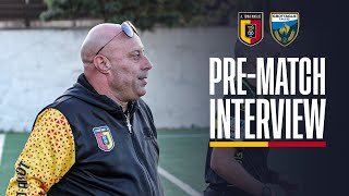 ANDREA SALVADORE  INTERVISTA PREMATCH  TOMA MAGLIE vs GROTTAGLIE 🎙️🟡🔴 [upl. by Anual636]