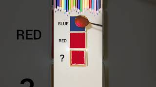 How to make a perfect wine 🍷 color oddlysatisfying art colormixing giveityourbestshort shorts [upl. by Yadseut]